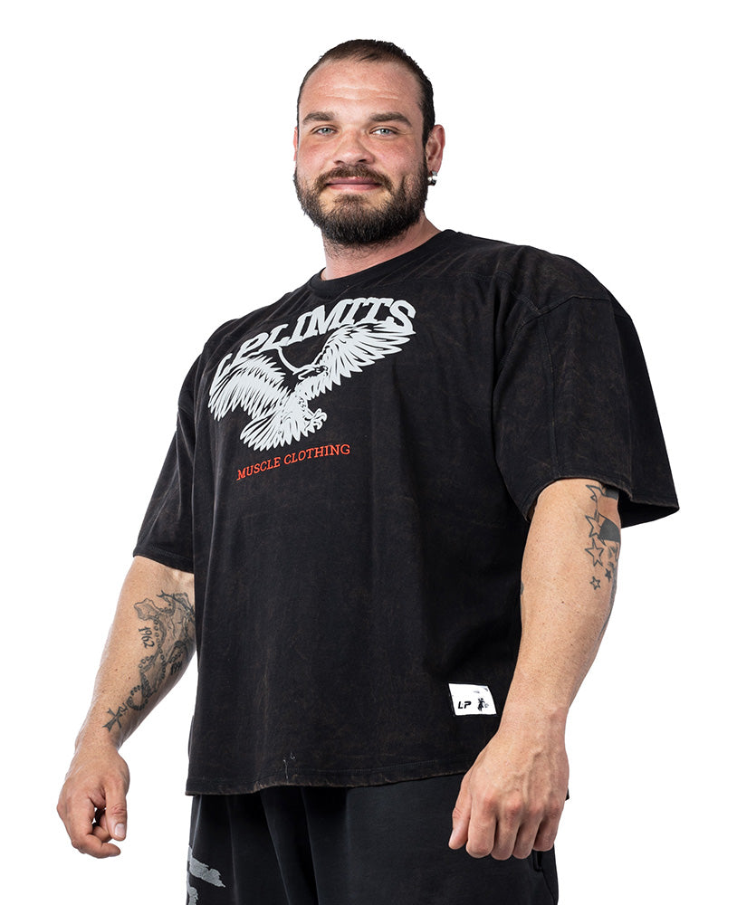 Rag Top Eagle Stonewashed Pique Jersey