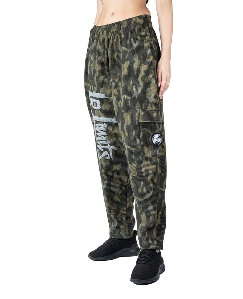 Cargo Fitness Pants LpLimits Camo Boston Ladies