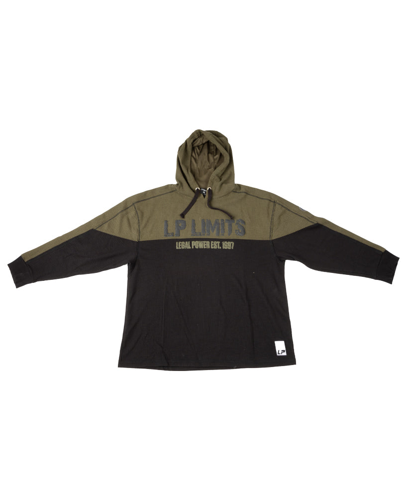 Hoodie LP Limits Khaki Black