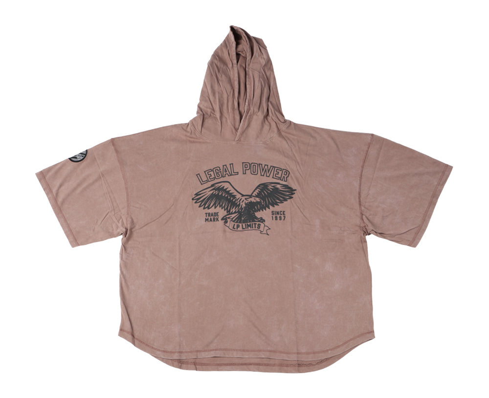 Rag Top Hoodie Eagle Stonewashed