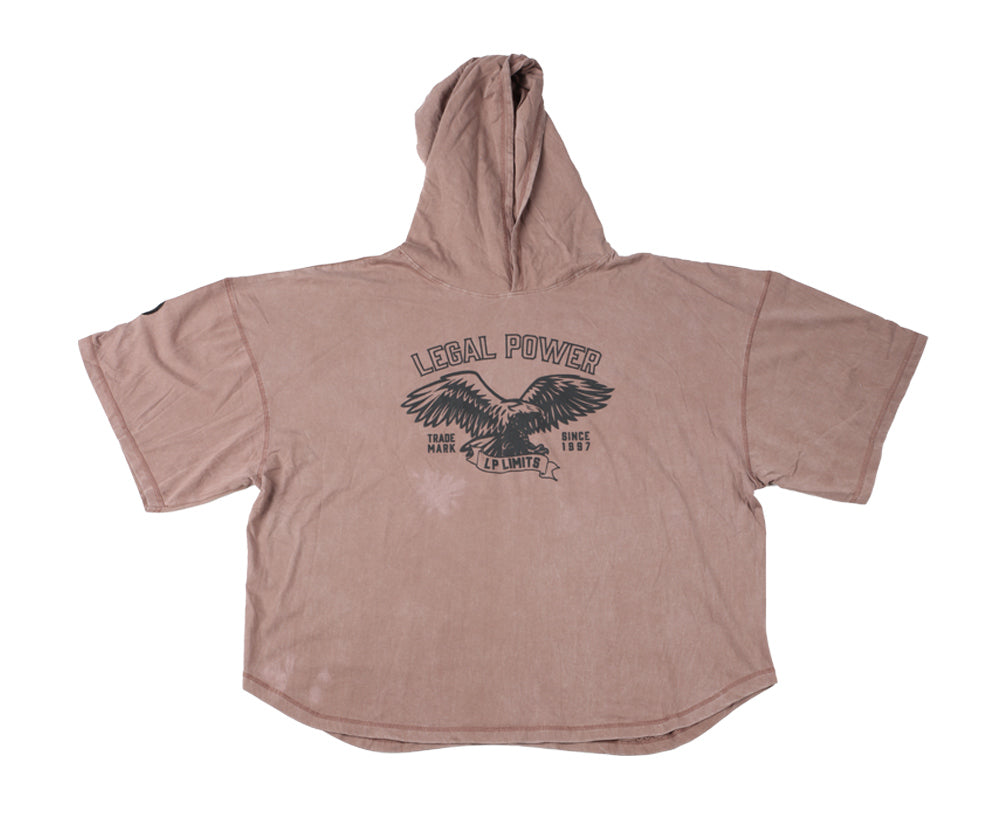 Rag Top Hoodie Eagle Stonewashed