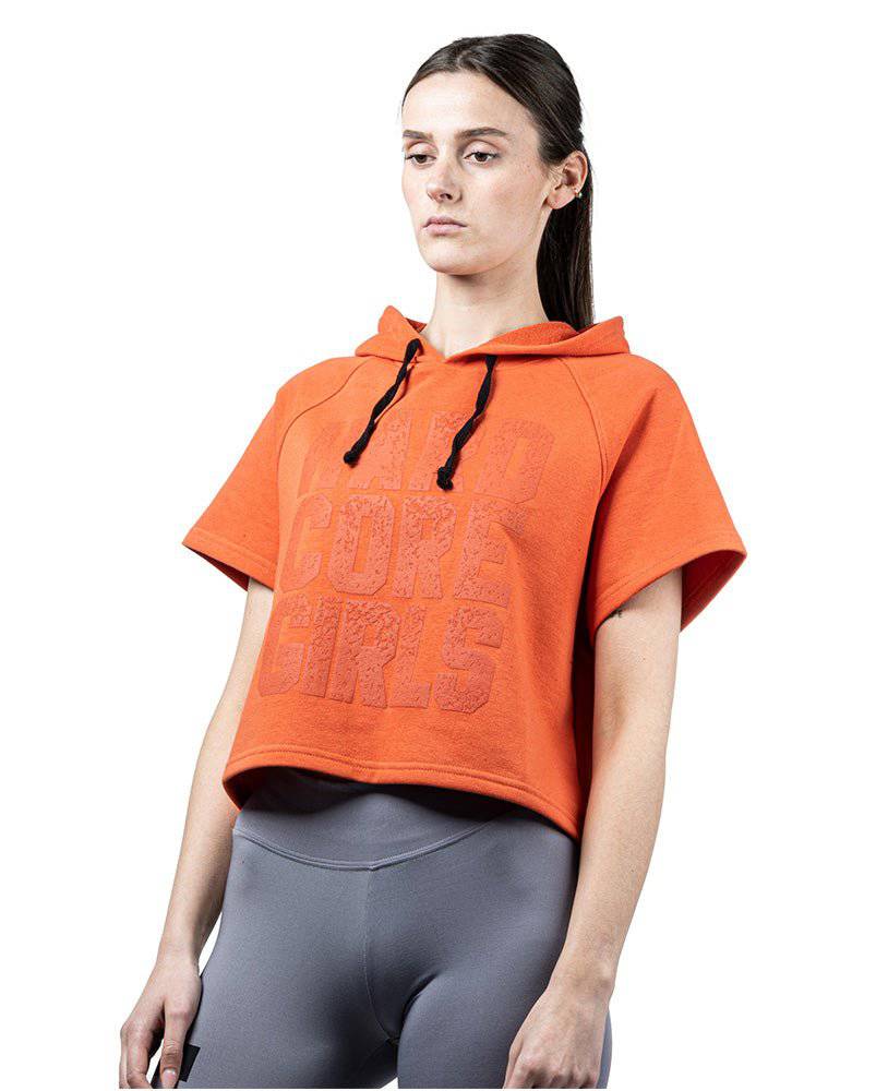 Crop Top Hoodie Hard Core Girls Ottomix