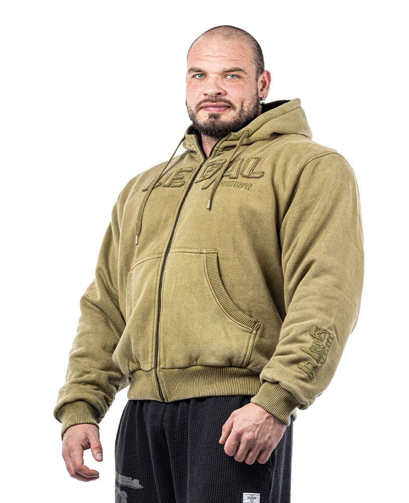 Heavy Zip Hoodie Devils 2.0 Stonewashed Ottomix Fleece