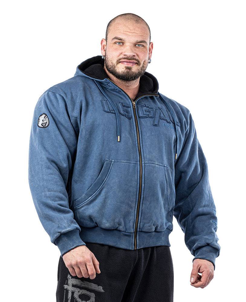 Heavy Zip Hoodie Devils 2.0 Stonewashed Ottomix Fleece