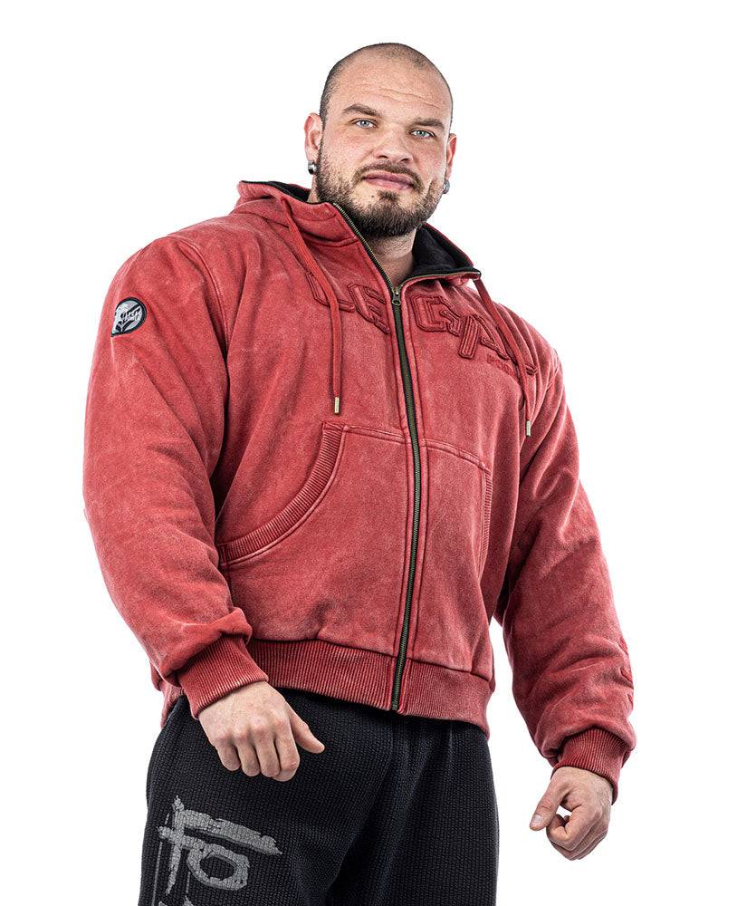 Heavy Zip Hoodie Devils 2.0 Stonewashed Ottomix Fleece