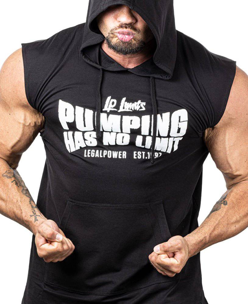 Sleeveless Pumping has no Limit Heavy Jersey