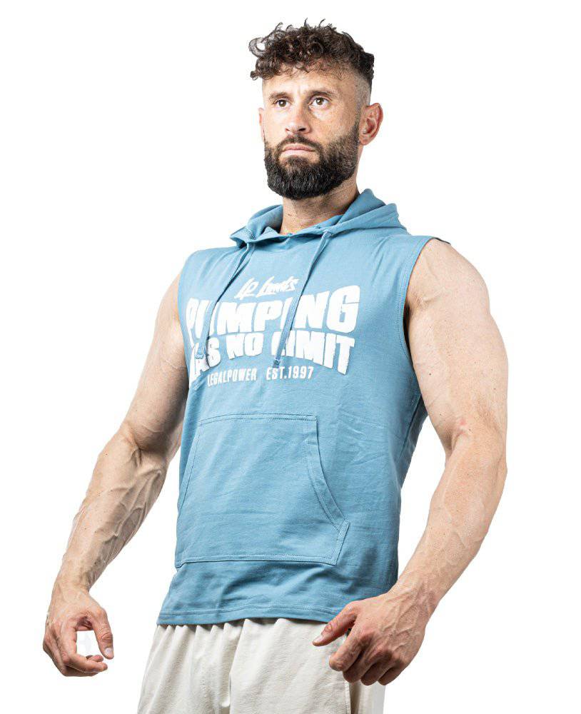 Sleeveless Pumping has no Limit Heavy Jersey