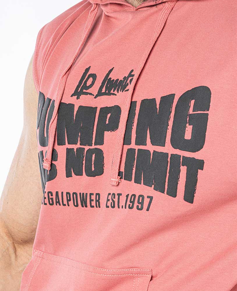 Sleeveless Pumping has no Limit Heavy Jersey