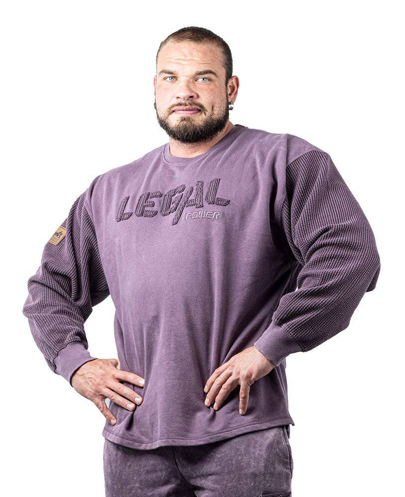 Sweater Legal Power Stonewashed Bostomix