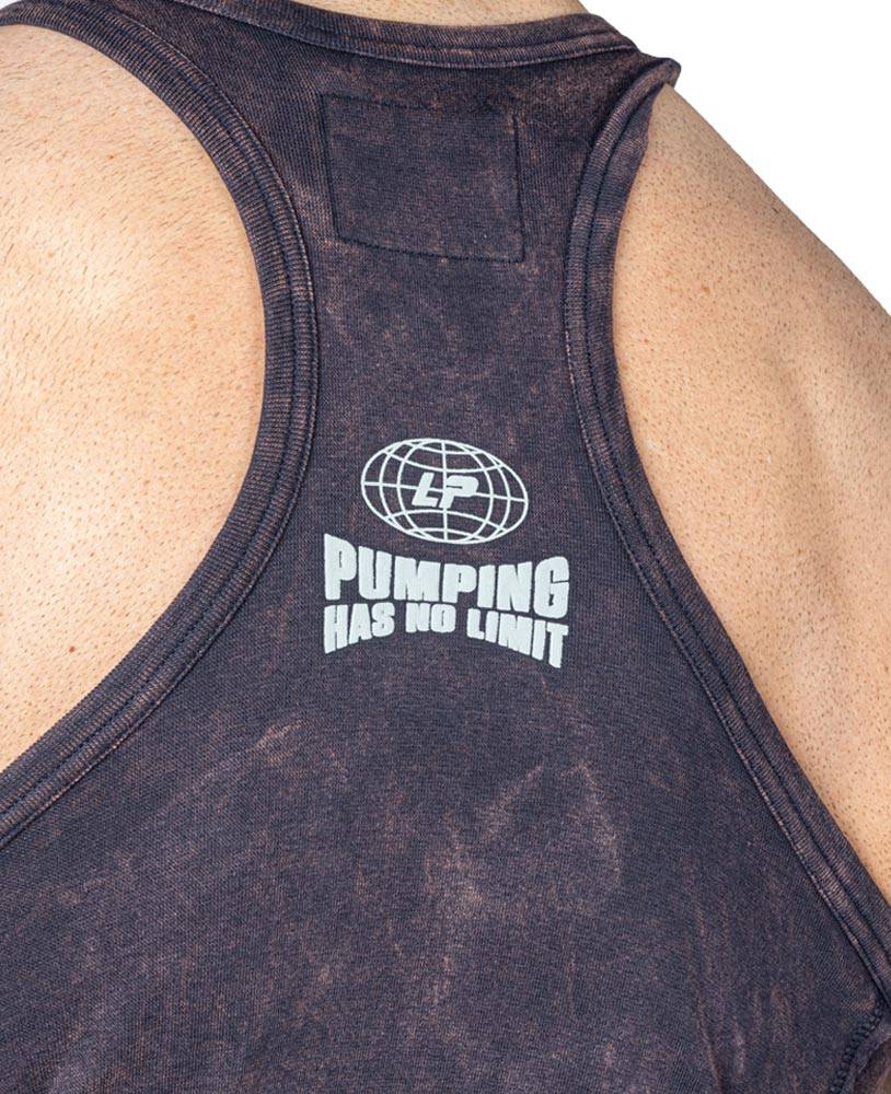 Tanktop Pumping has no Limit Stonewashed Ribbed