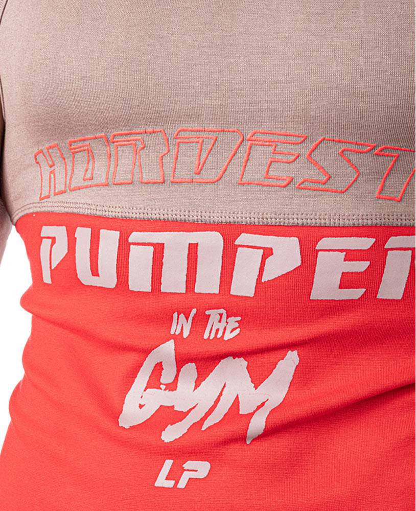 Tanktop Split Hardest Pumper in the Gym Stonewashed Ribbed